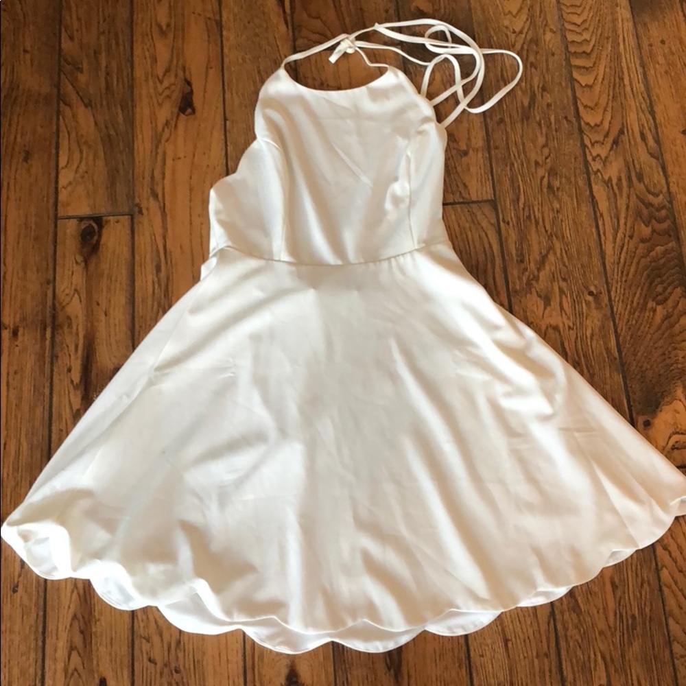 White Lulu dress
